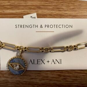 Alex and Ani evil eye chain bracelet